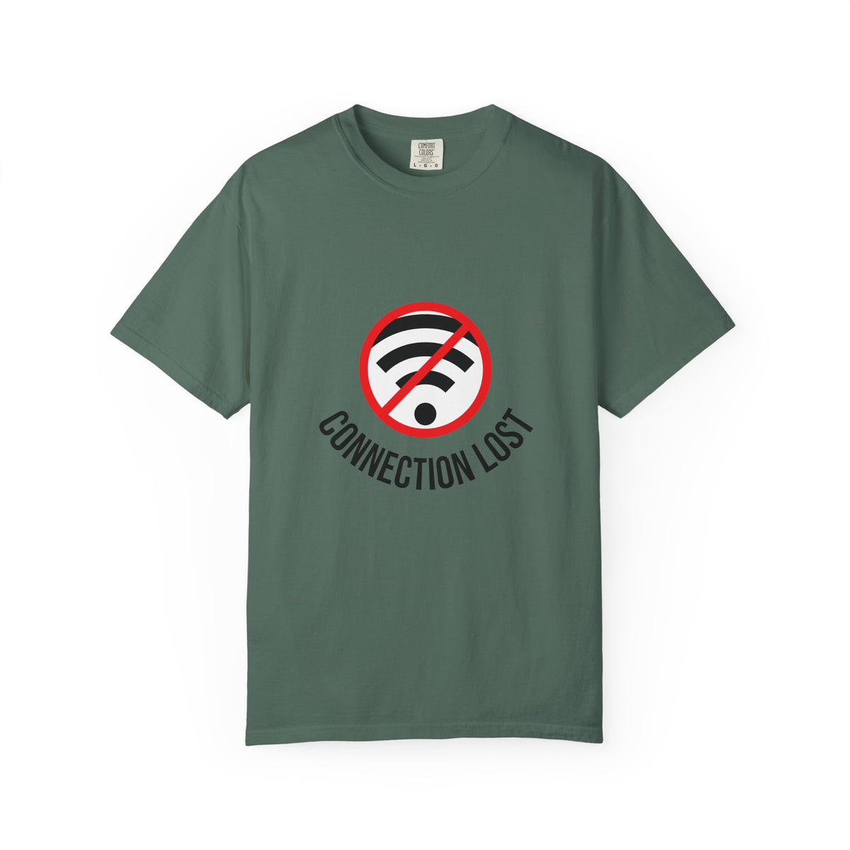 Connection Lost T-Shirt — Retro No WiFi Graphic Tee