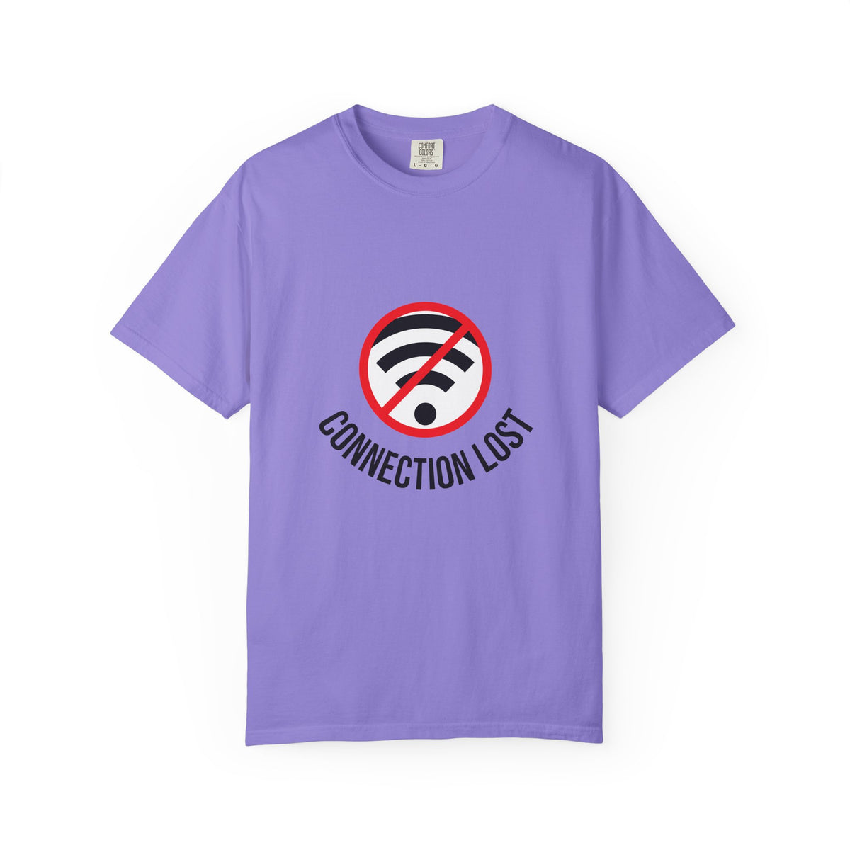 Connection Lost T-Shirt — Retro No WiFi Graphic Tee