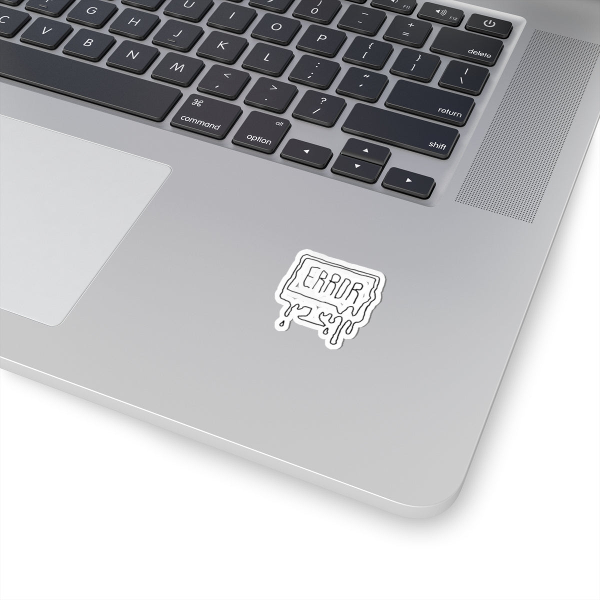 Error Drip Sticker — Melting Computer Aesthetic Laptop Decal