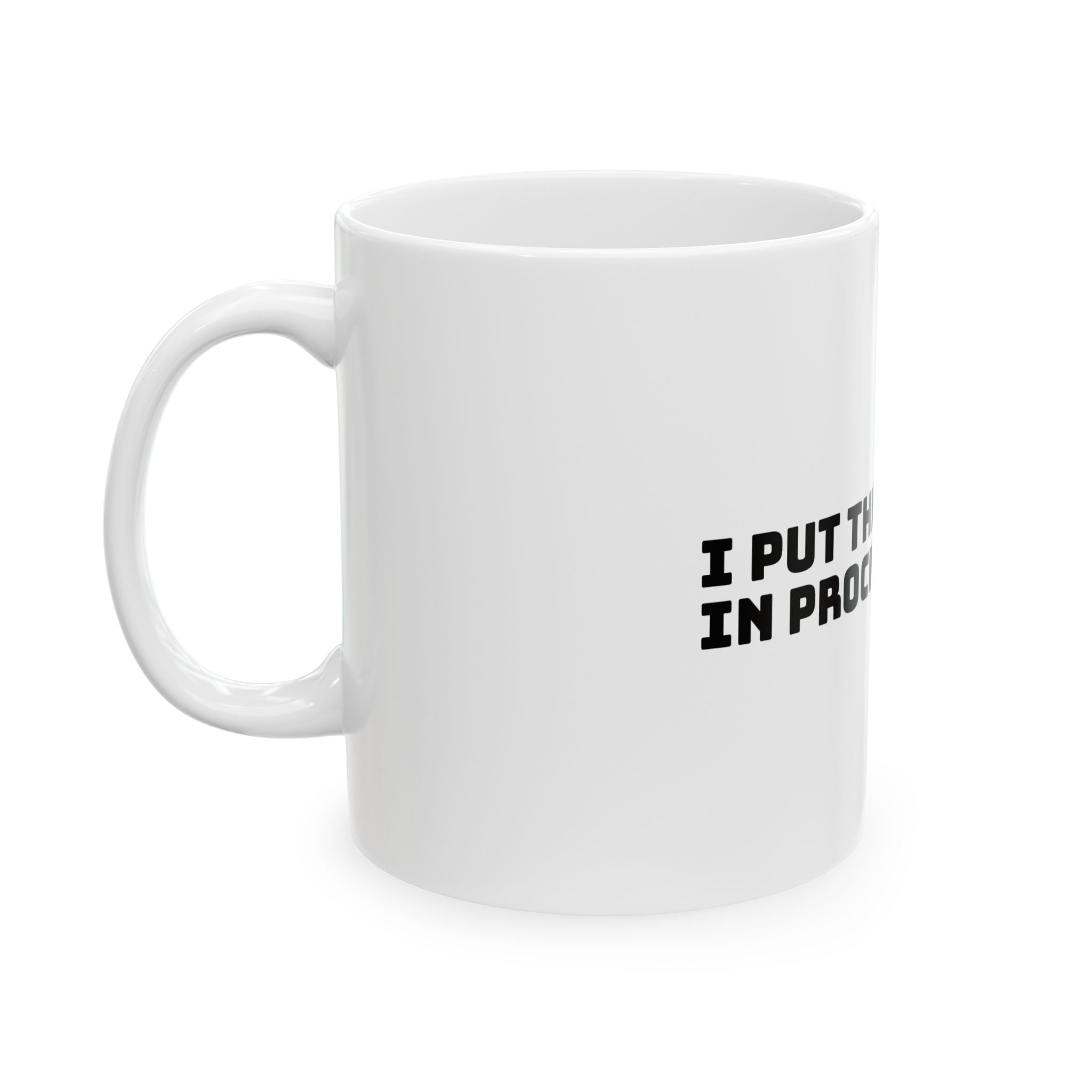 Mug — 'Put the 'Pro' in Procrastinating' Funny Coffee Cup, Gift for Students & Office Workers
