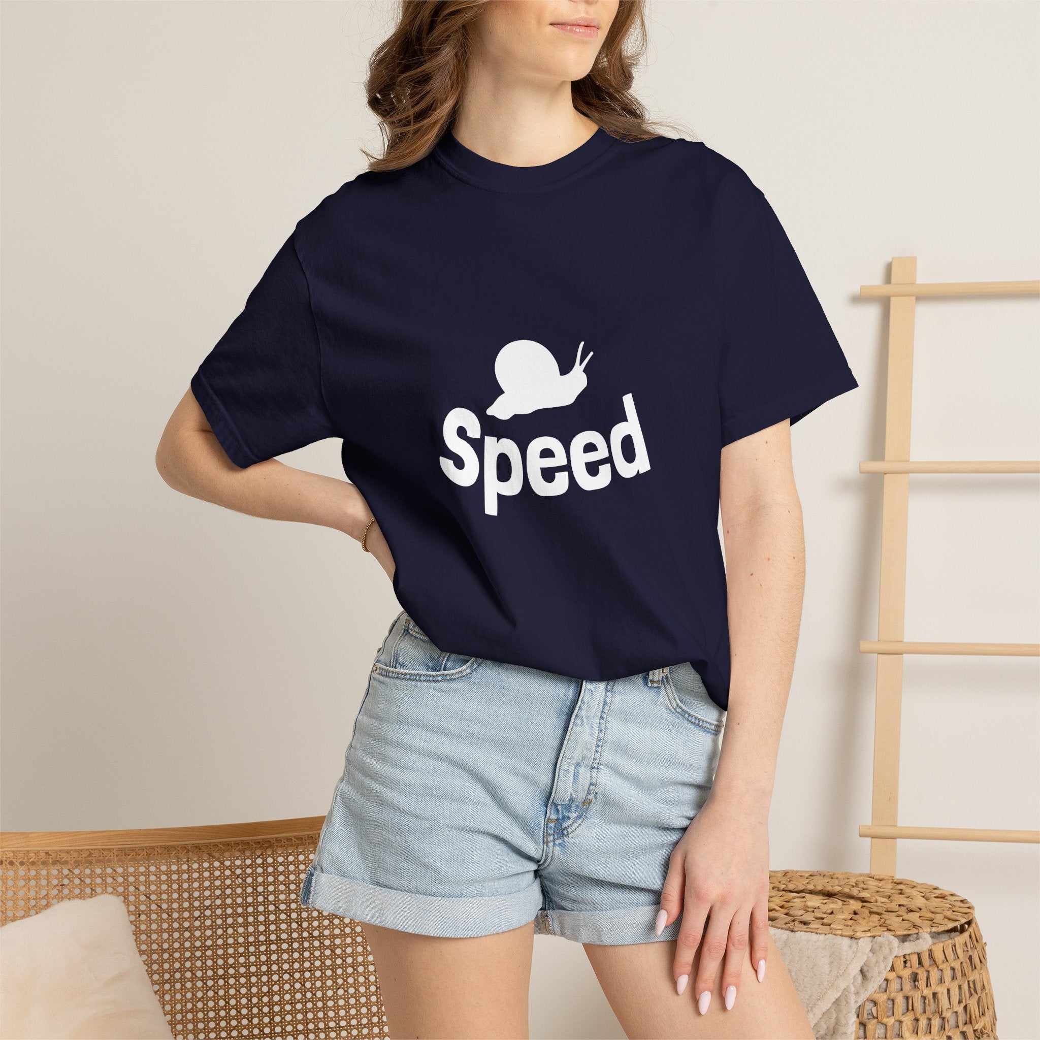 Speed Snail T-Shirt — Funny Slowpoke Graphic Tee