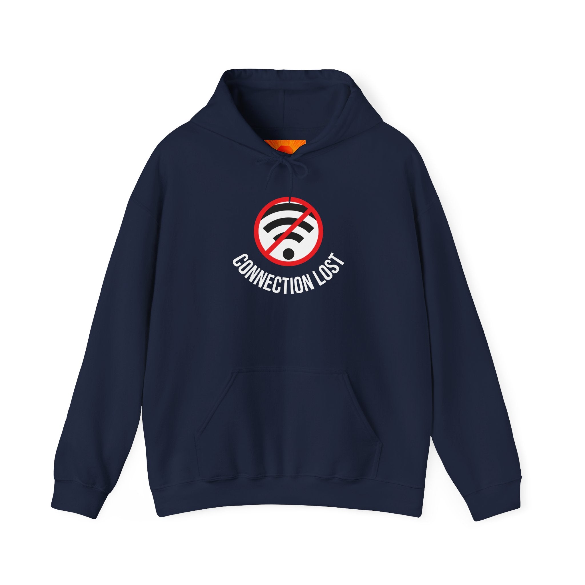 Connection Lost Hoodie — Funny No WiFi Graphic Sweatshirt