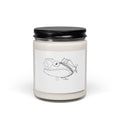 Soy Candle — Angler Fish Sketch Scented Candle, 9oz