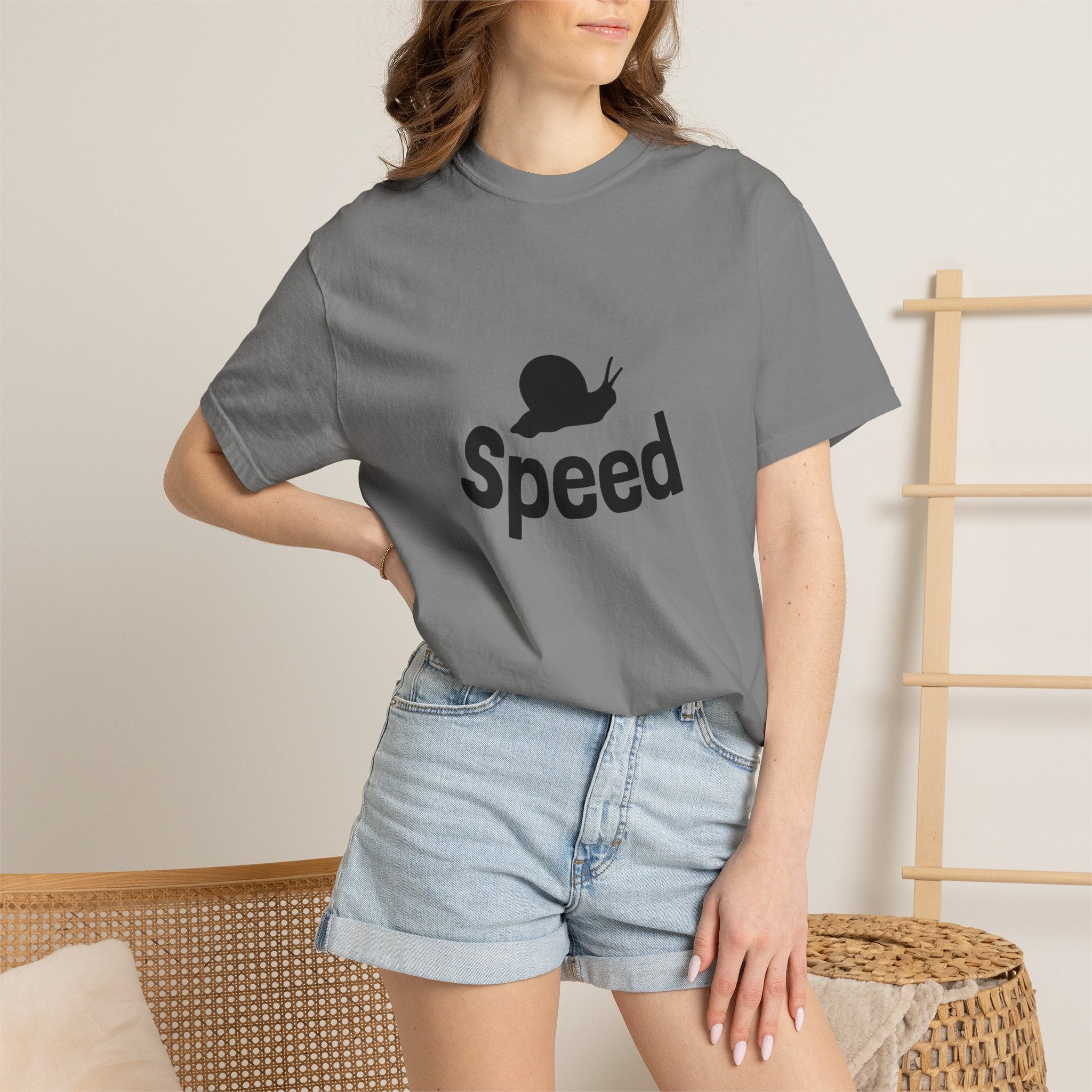 Speed Snail T-Shirt — Funny Slowpoke Graphic Tee