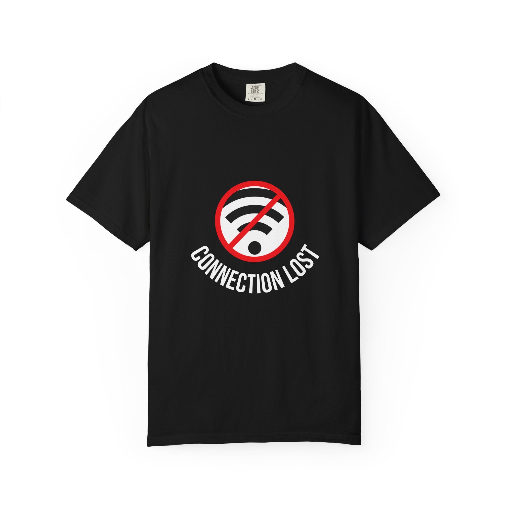 Connection Lost T-Shirt — Retro No WiFi Graphic Tee