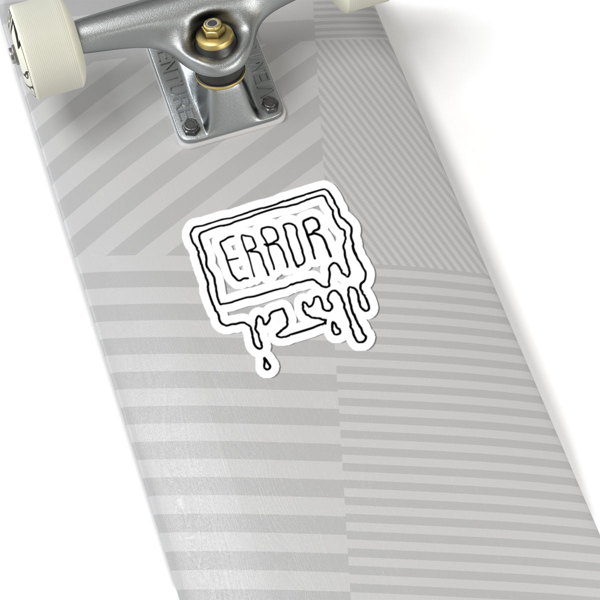 Error Drip Sticker — Melting Computer Aesthetic Laptop Decal