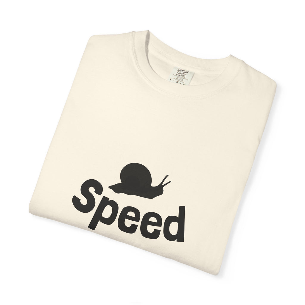 Speed Snail T-Shirt — Funny Slowpoke Graphic Tee
