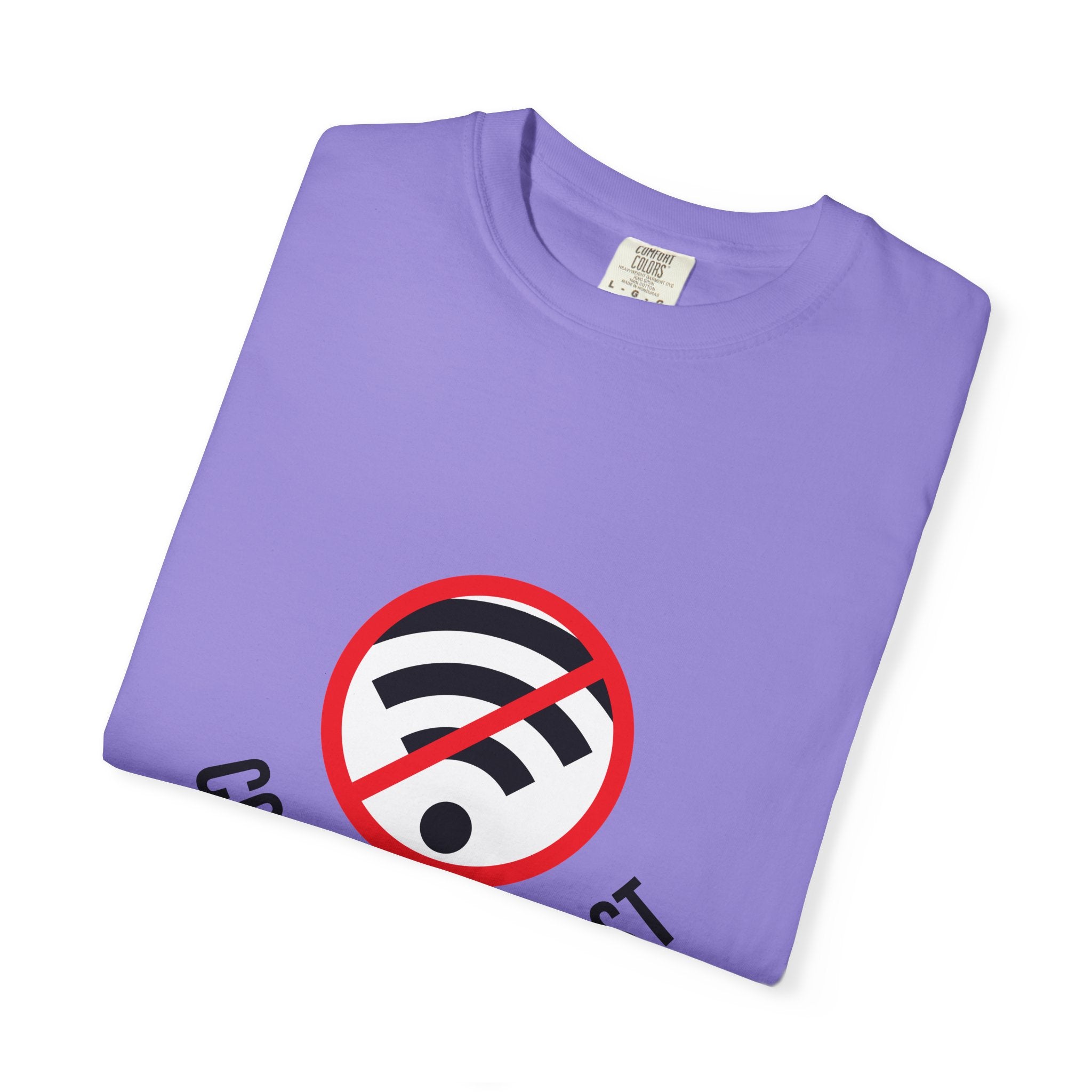 Connection Lost T-Shirt — Retro No WiFi Graphic Tee