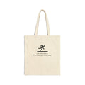 Tote Bag — “I’m Not Clumsy, The Floor Just Likes Hugs” Funny Canvas Grocery Tote