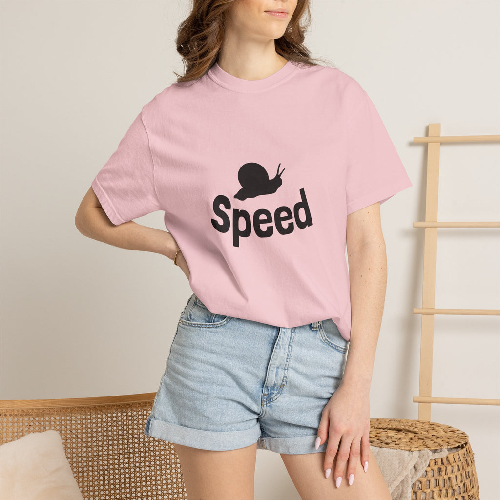 Speed Snail T-Shirt — Funny Slowpoke Graphic Tee