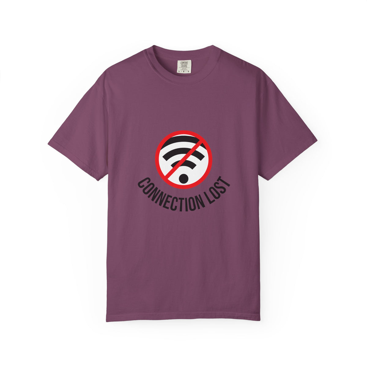 Connection Lost T-Shirt — Retro No WiFi Graphic Tee