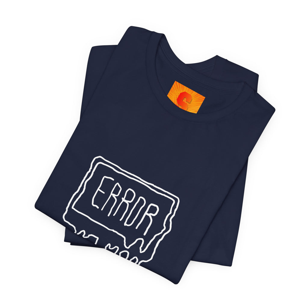 Error Drip Graphic Tee — Retro Melting "ERROR" Design