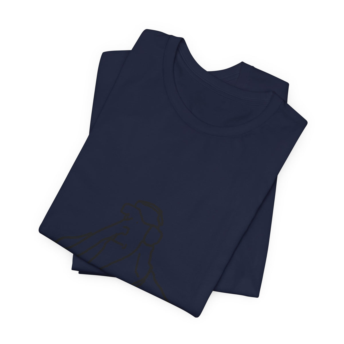 Line Art Pelican Tee — Minimalist Bird Illustration T-Shirt