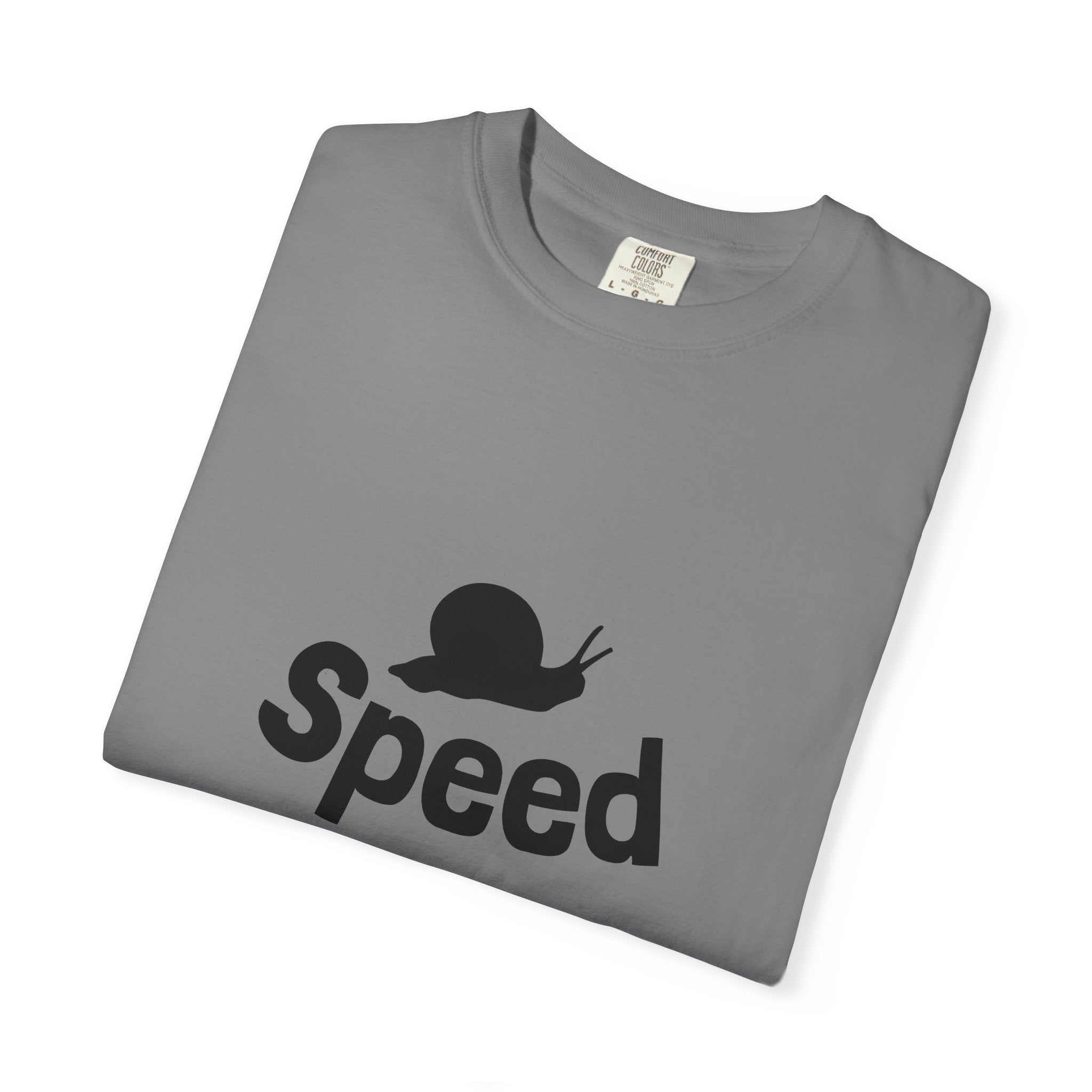 Speed Snail T-Shirt — Funny Slowpoke Graphic Tee
