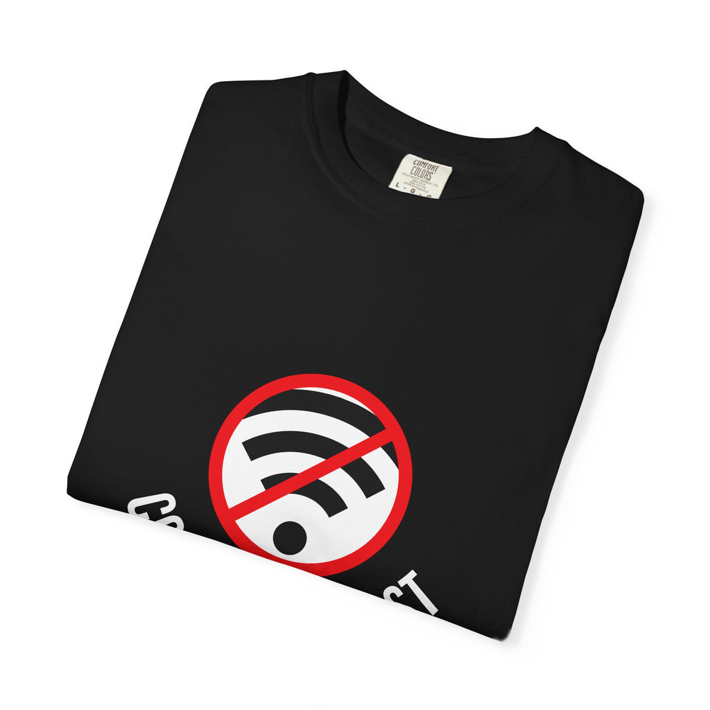 Connection Lost T-Shirt — Retro No WiFi Graphic Tee