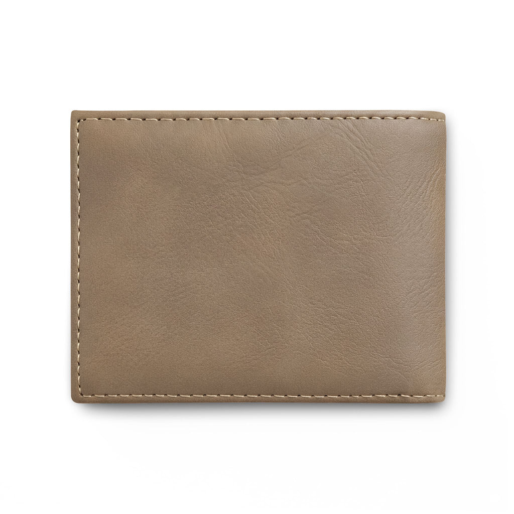 Funny Bi-Fold Wallet — "This wallet contains hopes, dreams, and maybe 3"