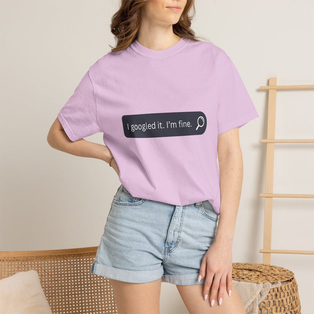 Search Bar Graphic T-Shirt — "I googled it. I'm fine."