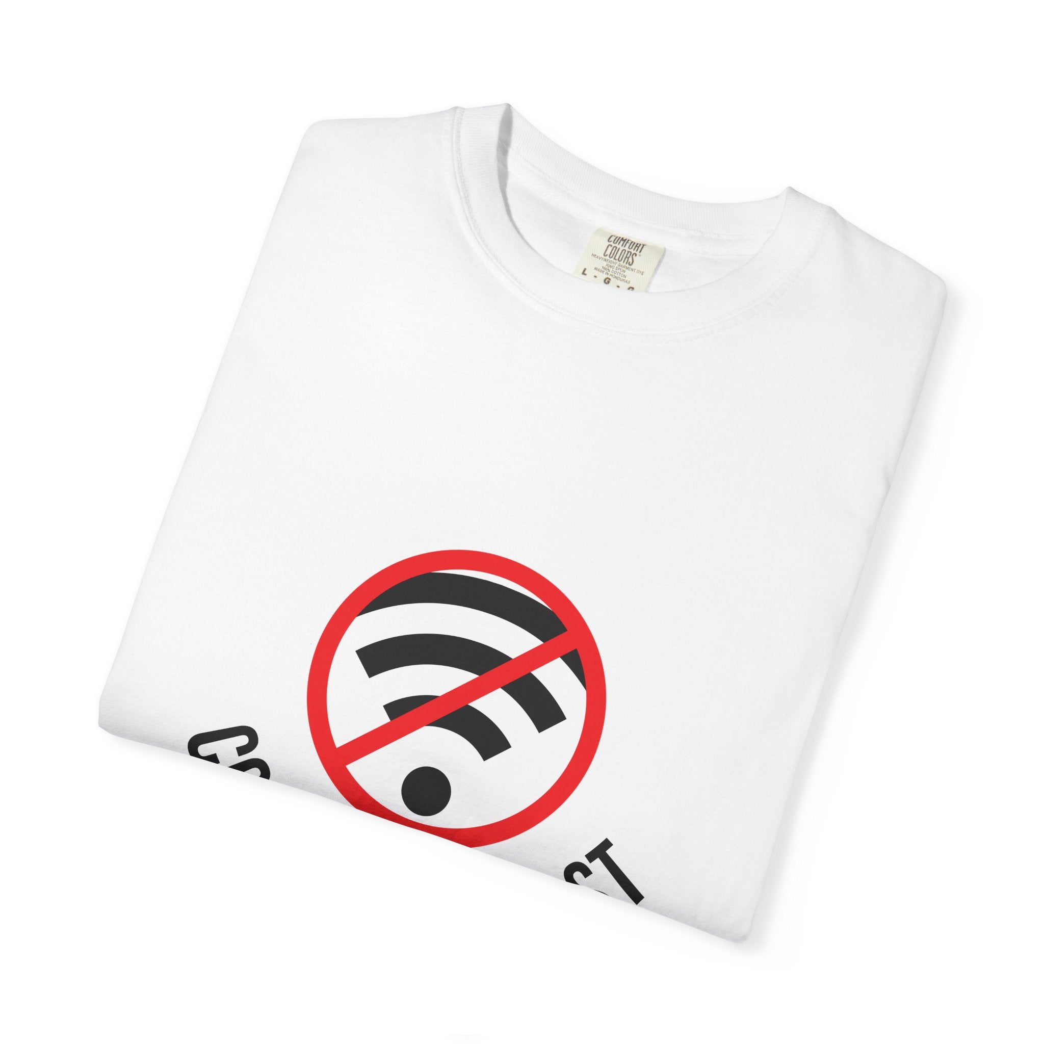 Connection Lost T-Shirt — Retro No WiFi Graphic Tee