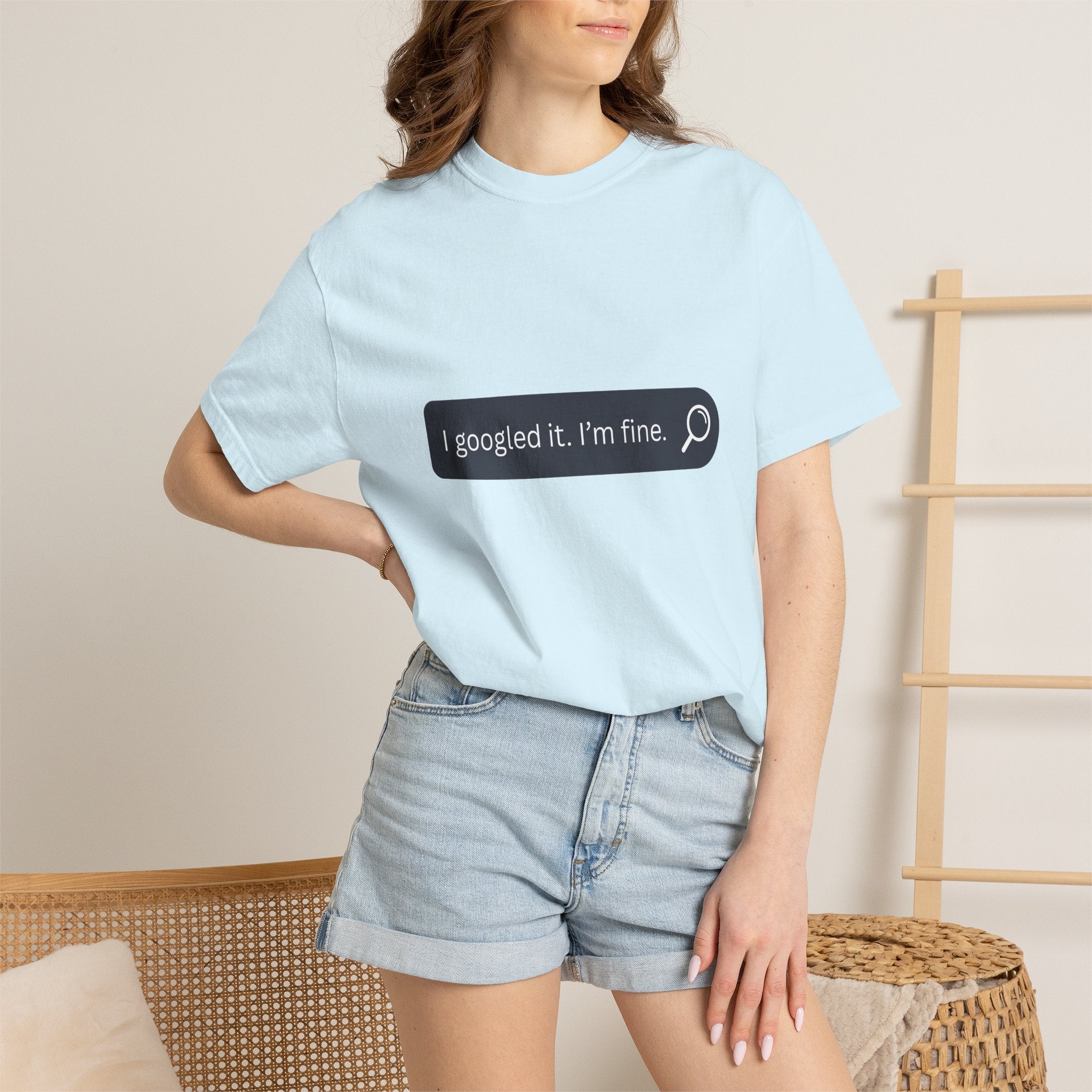 Search Bar Graphic T-Shirt — "I googled it. I'm fine."