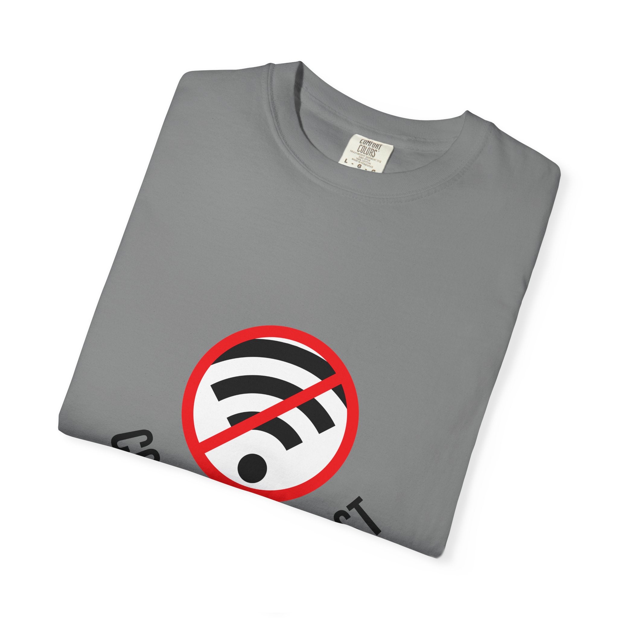 Connection Lost T-Shirt — Retro No WiFi Graphic Tee