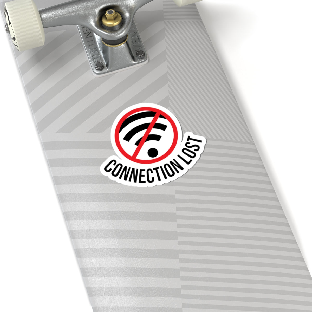 Connection Lost Sticker — No WiFi Laptop Decal