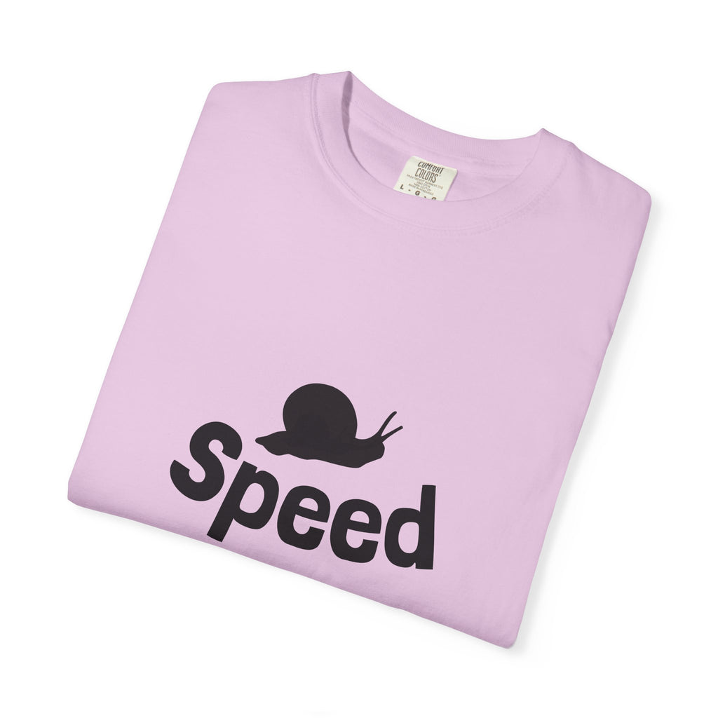 Speed Snail T-Shirt — Funny Slowpoke Graphic Tee