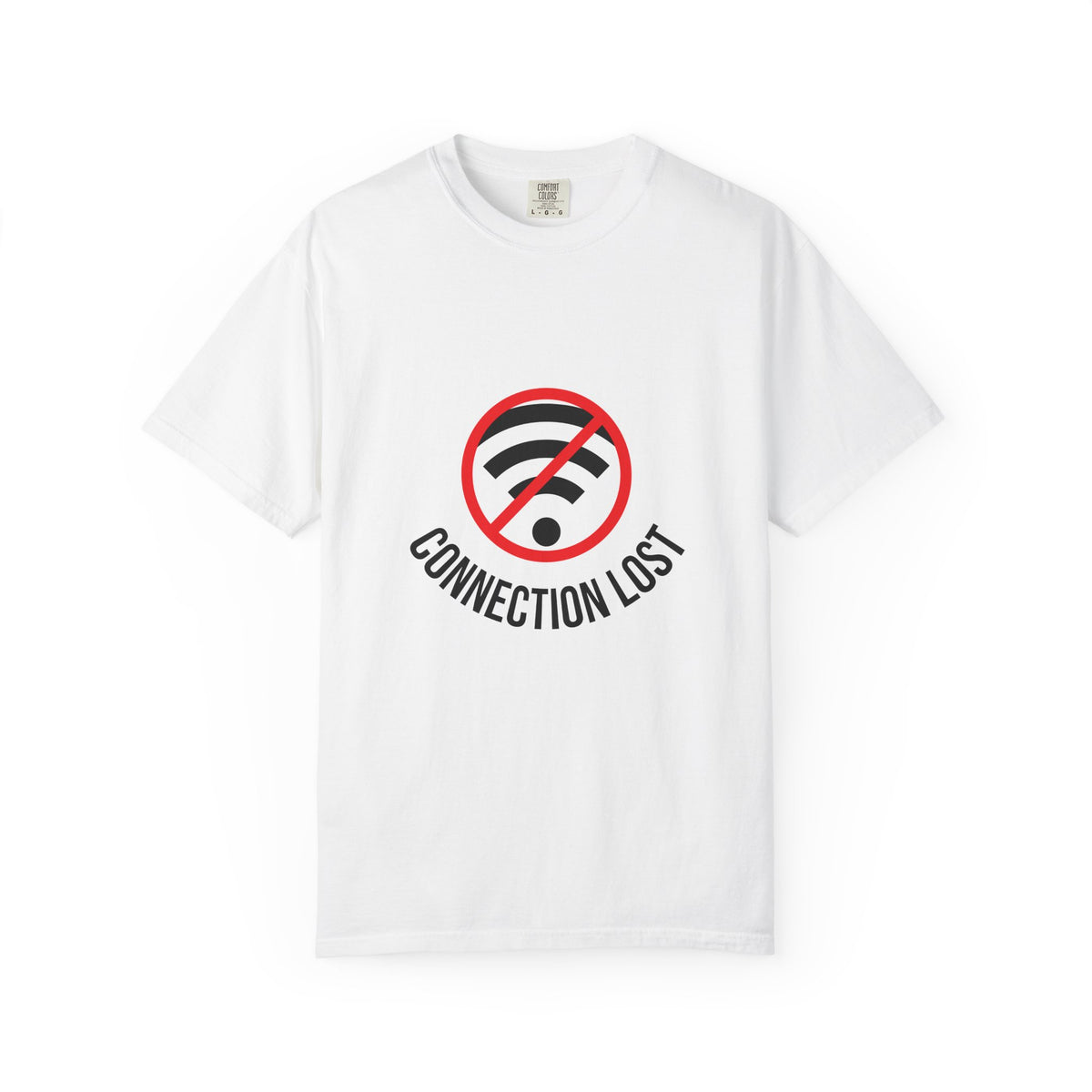 Connection Lost T-Shirt — Retro No WiFi Graphic Tee