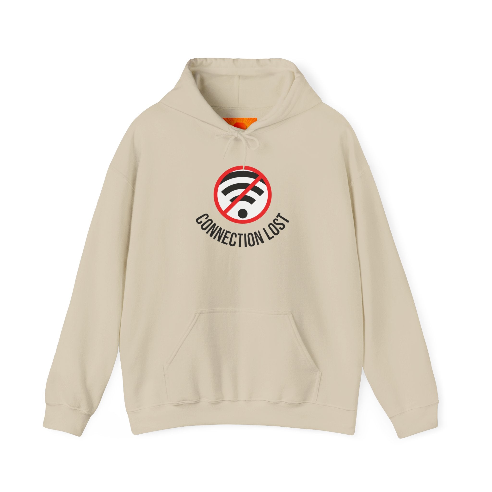 Connection Lost Hoodie — Funny No WiFi Graphic Sweatshirt