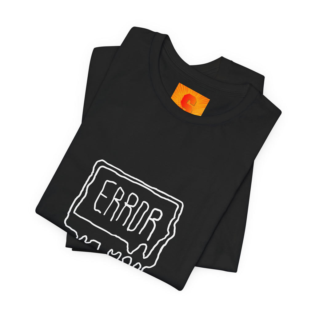 Error Drip Graphic Tee — Retro Melting "ERROR" Design