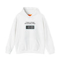 Hoodie — “I Have a Great Perspective” Alarm Clock Graphic Hoodie (10:00)