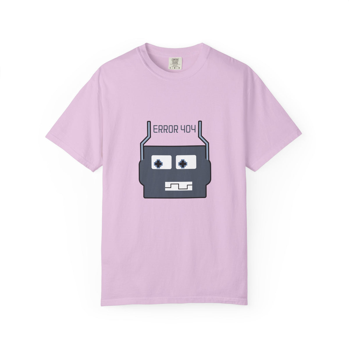 Error 404 Robot T-Shirt — Retro Tech Graphic Tee