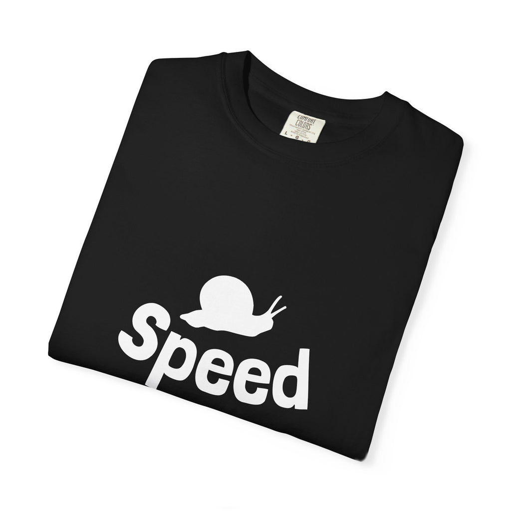 Speed Snail T-Shirt — Funny Slowpoke Graphic Tee