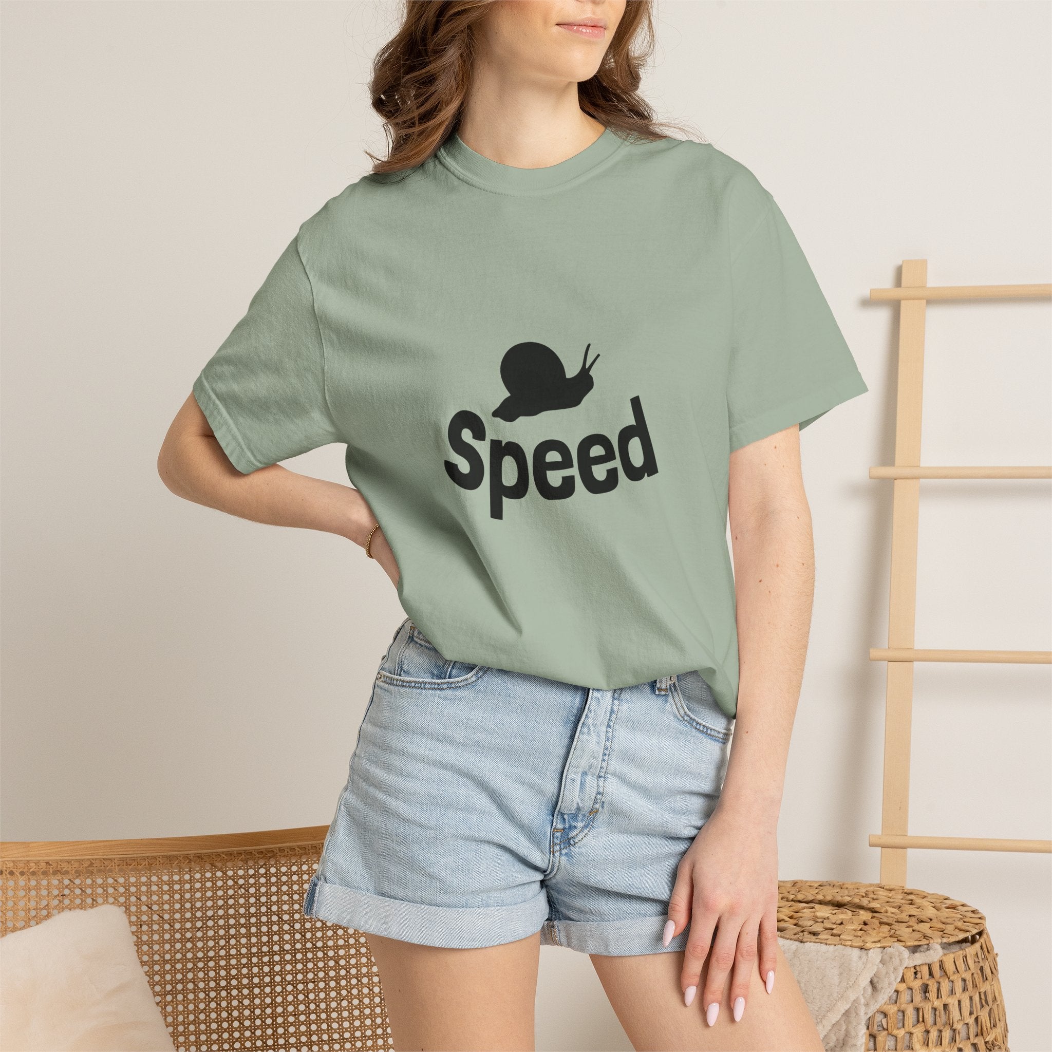 Speed Snail T-Shirt — Funny Slowpoke Graphic Tee