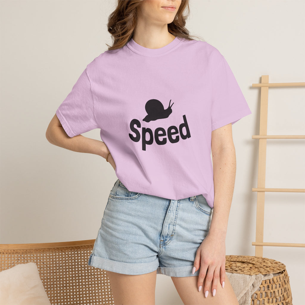 Speed Snail T-Shirt — Funny Slowpoke Graphic Tee