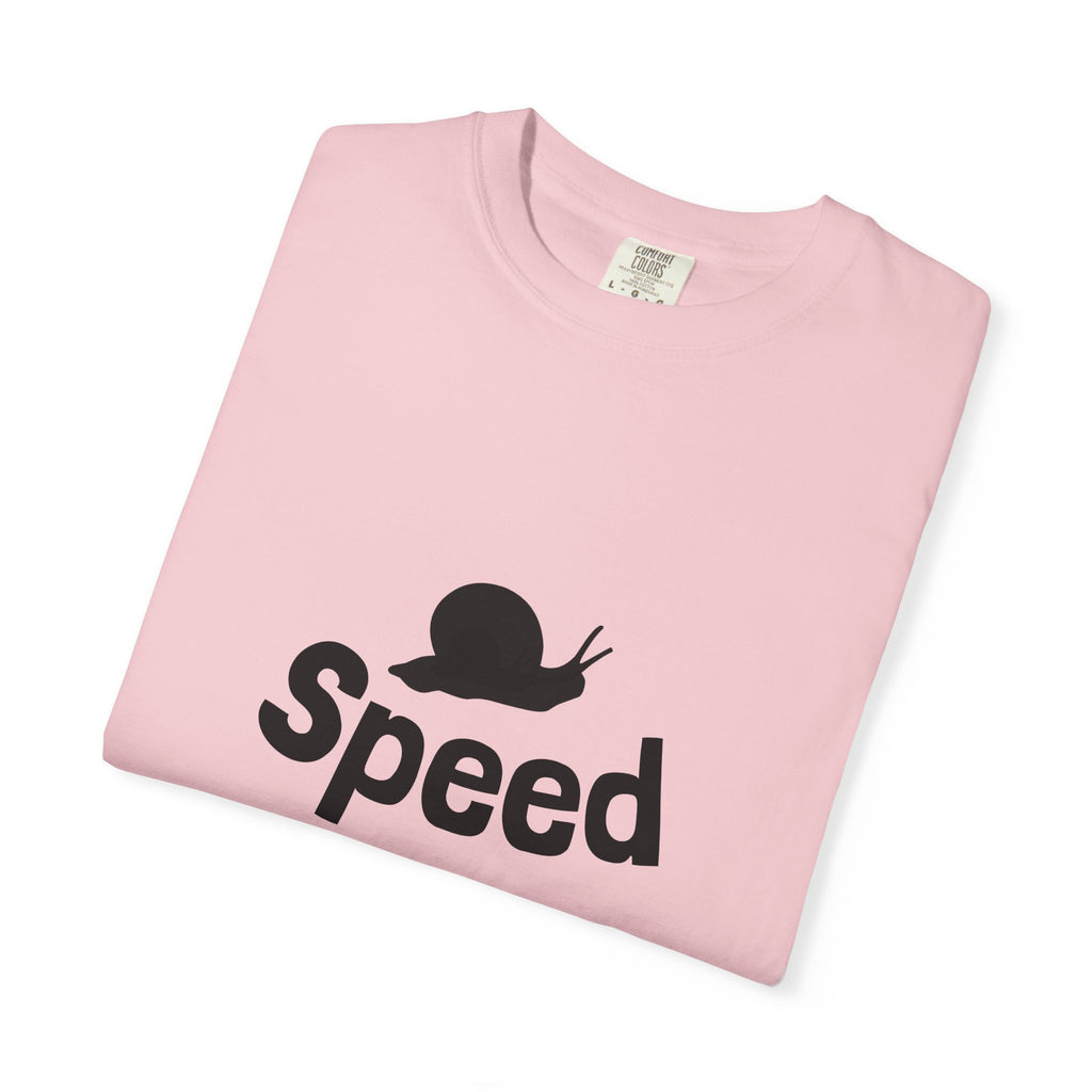 Speed Snail T-Shirt — Funny Slowpoke Graphic Tee
