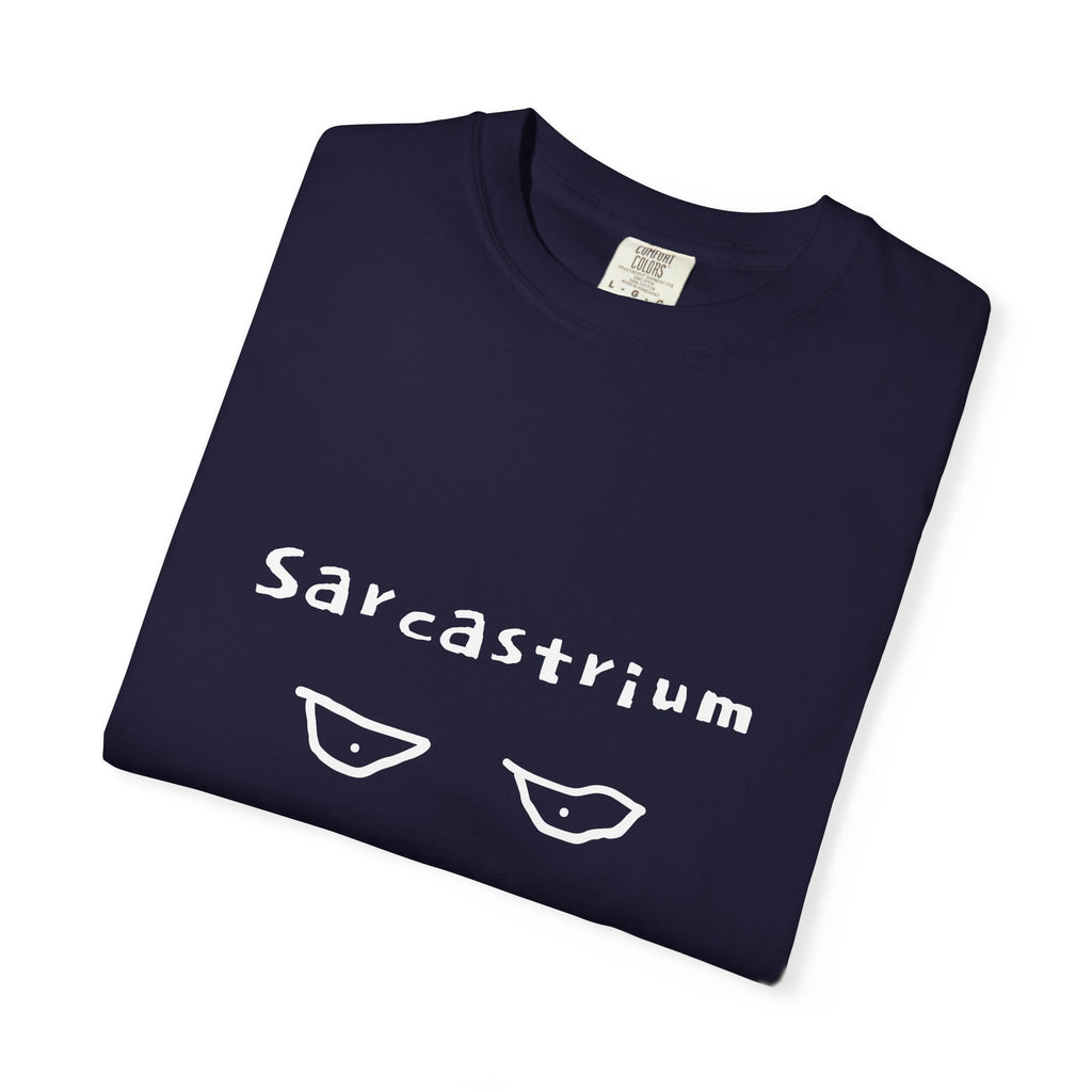 Sarcastrium World Tour T-Shirt — Funny Sarcastic Face Tee