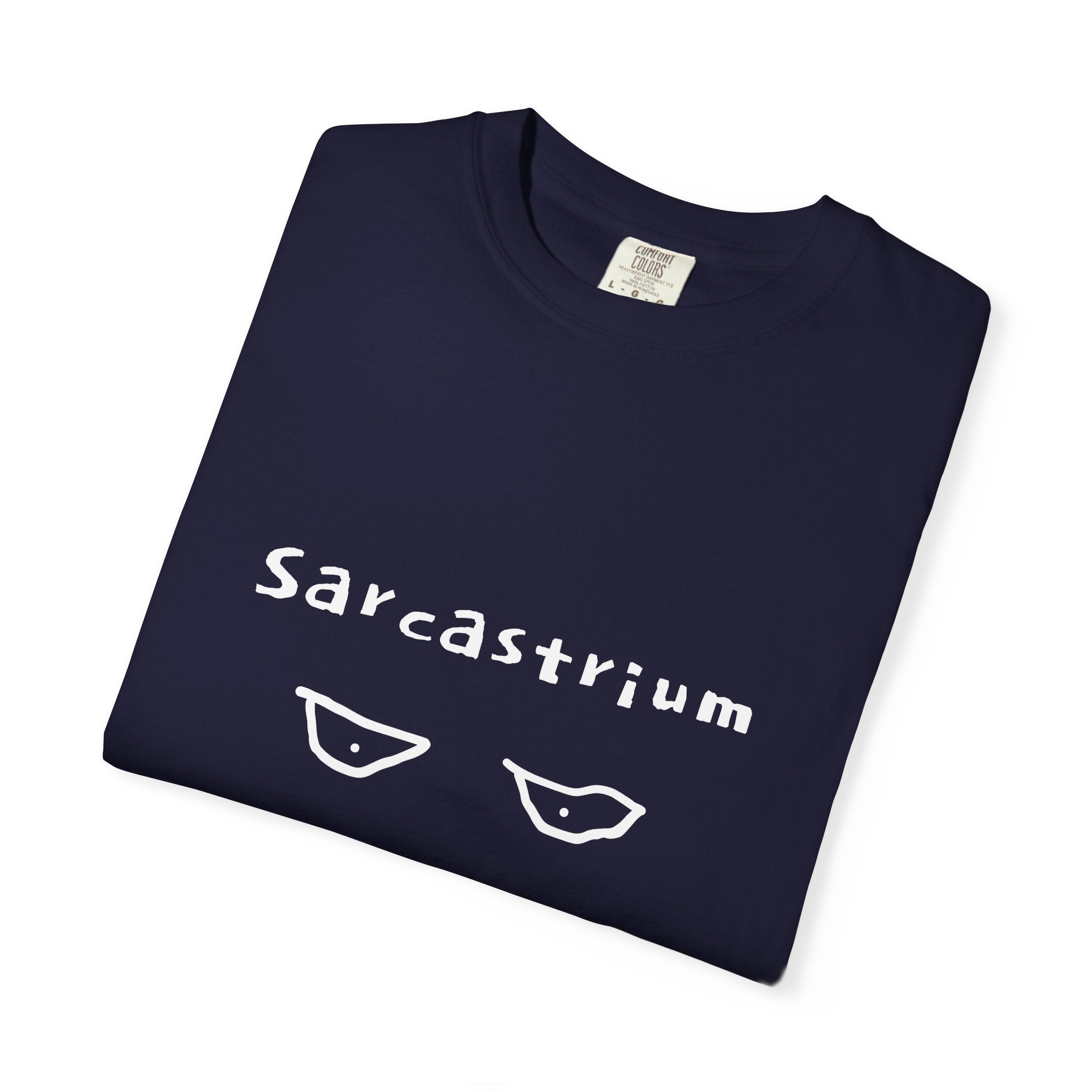 Sarcastrium World Tour T-Shirt — Funny Sarcastic Face Tee