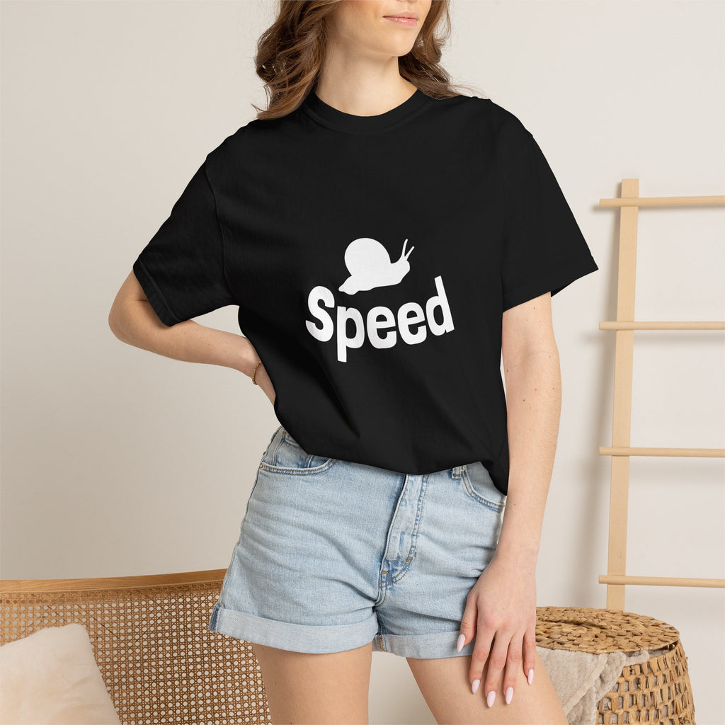 Speed Snail T-Shirt — Funny Slowpoke Graphic Tee