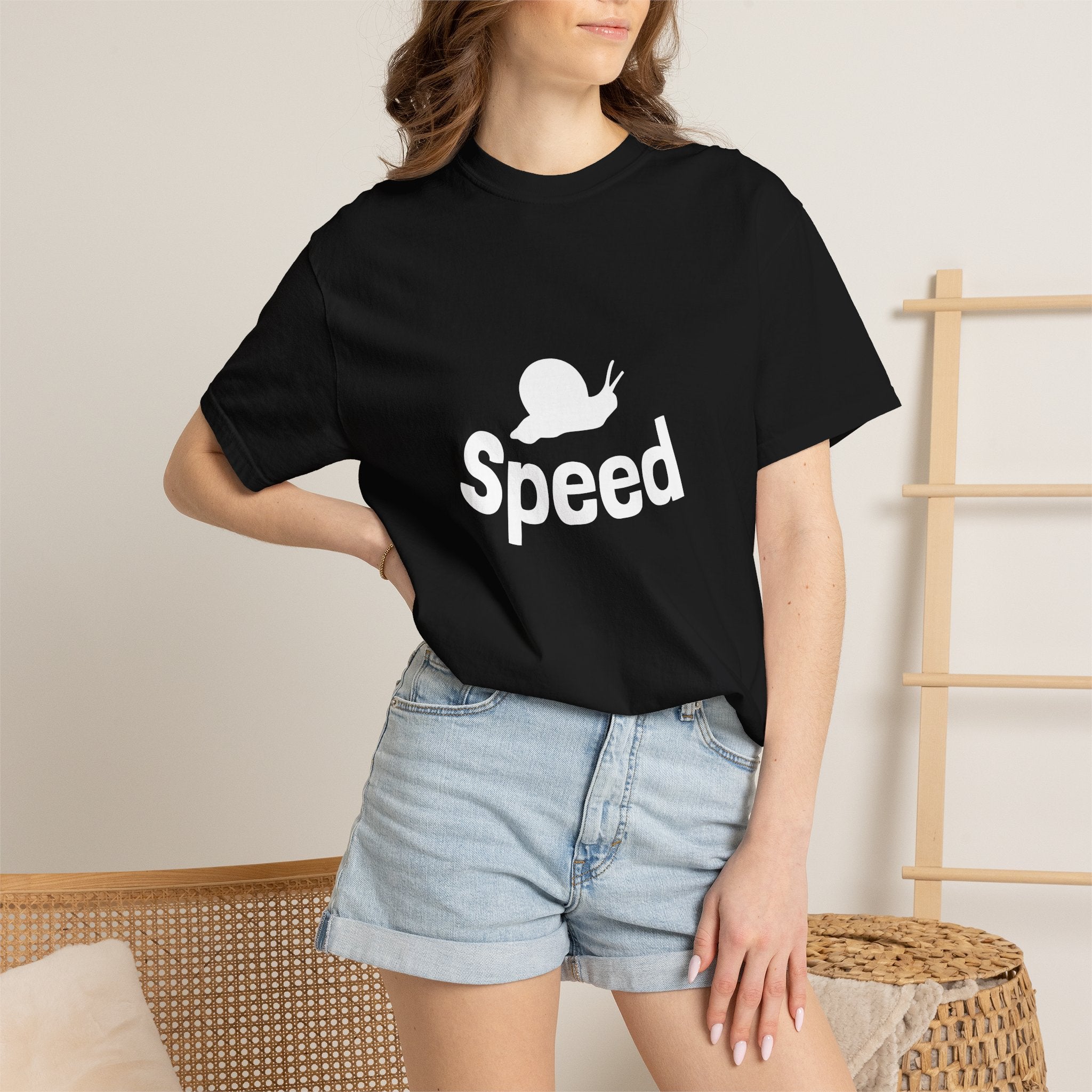 Speed Snail T-Shirt — Funny Slowpoke Graphic Tee
