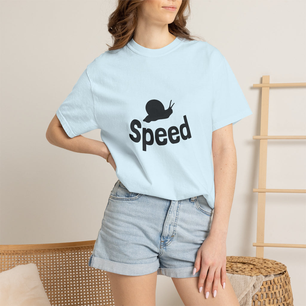 Speed Snail T-Shirt — Funny Slowpoke Graphic Tee