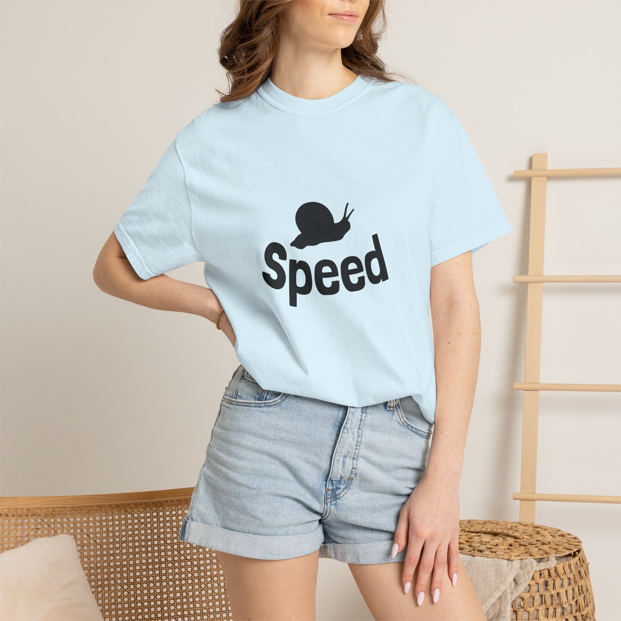 Speed Snail T-Shirt — Funny Slowpoke Graphic Tee
