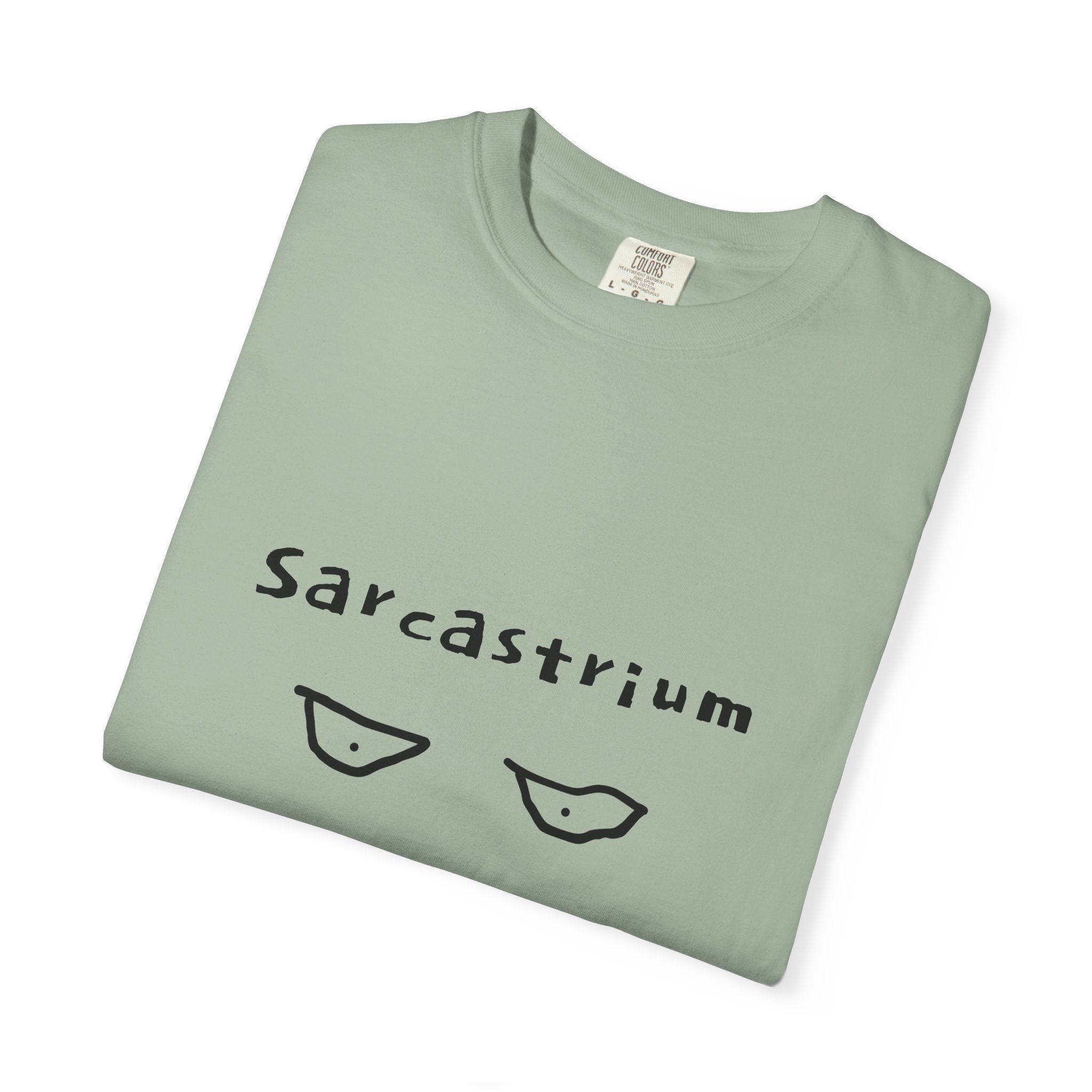Sarcastrium World Tour T-Shirt — Funny Sarcastic Face Tee