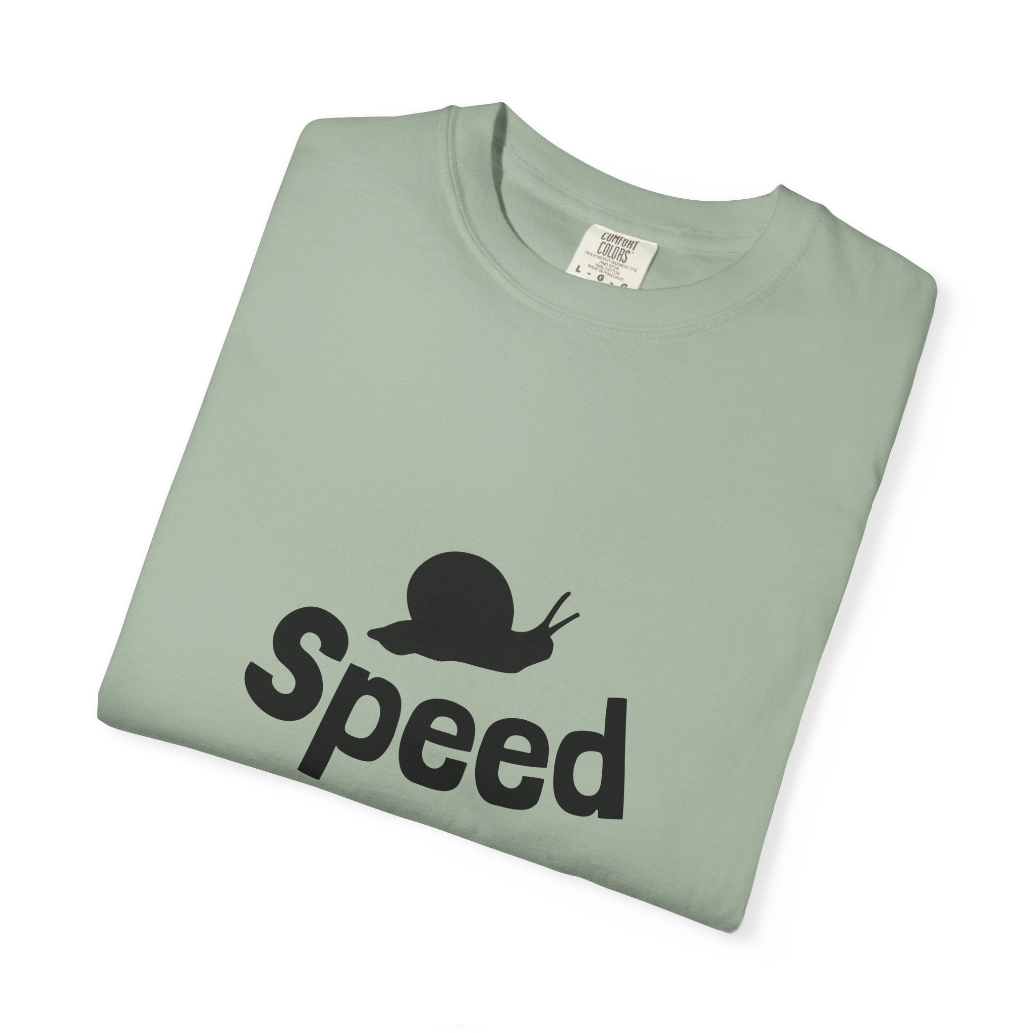 Speed Snail T-Shirt — Funny Slowpoke Graphic Tee