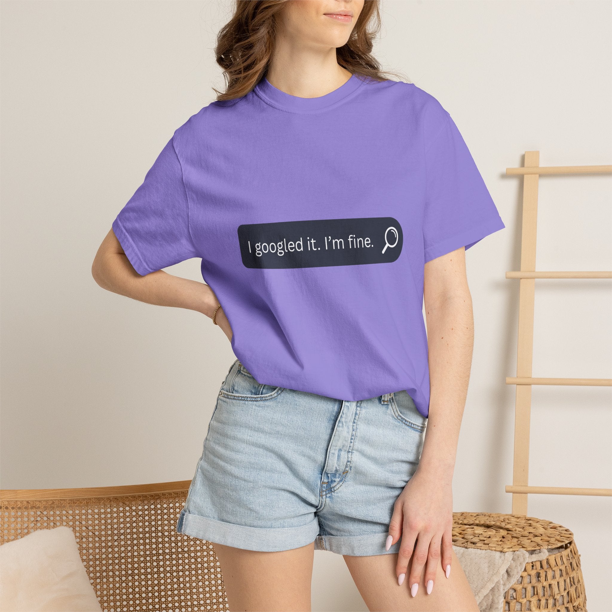 Search Bar Graphic T-Shirt — "I googled it. I'm fine."