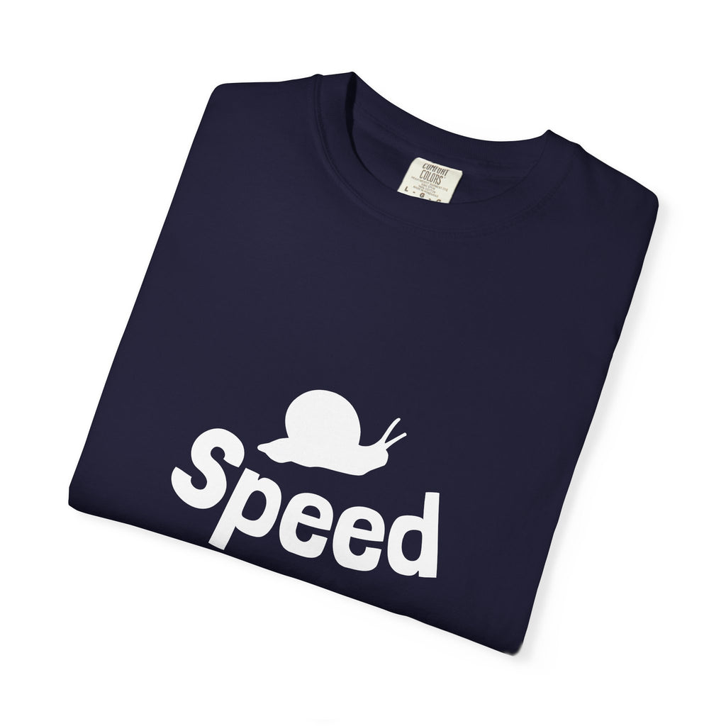 Speed Snail T-Shirt — Funny Slowpoke Graphic Tee