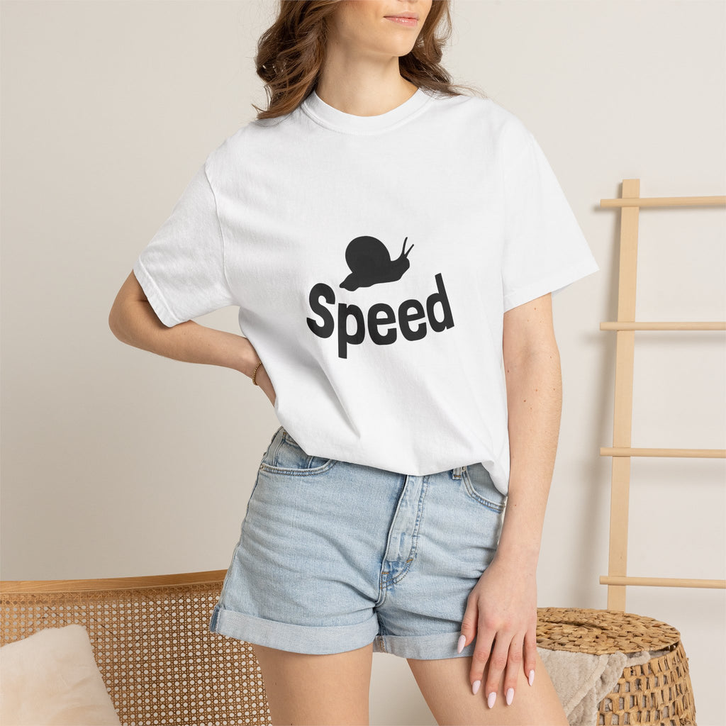 Speed Snail T-Shirt — Funny Slowpoke Graphic Tee