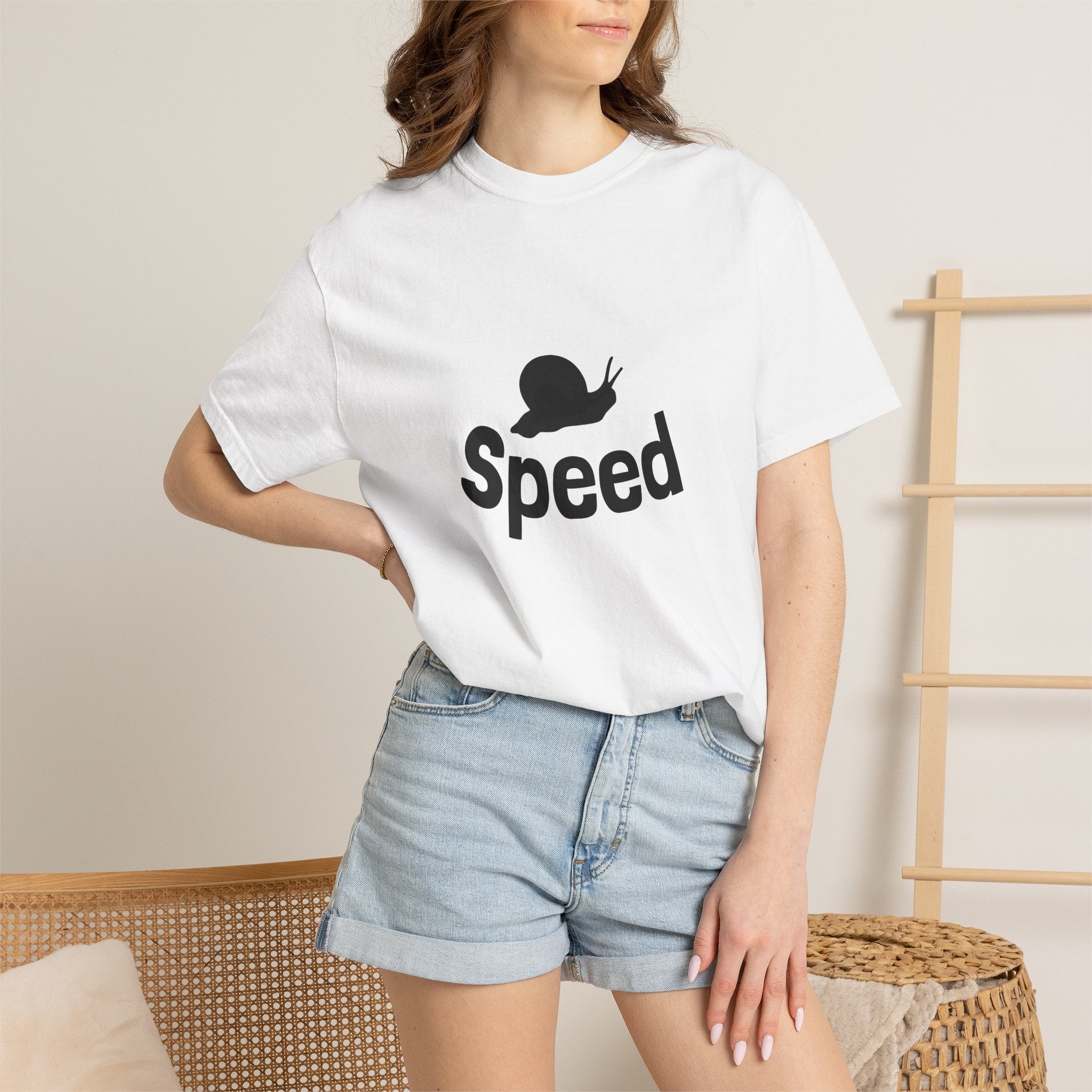 Speed Snail T-Shirt — Funny Slowpoke Graphic Tee