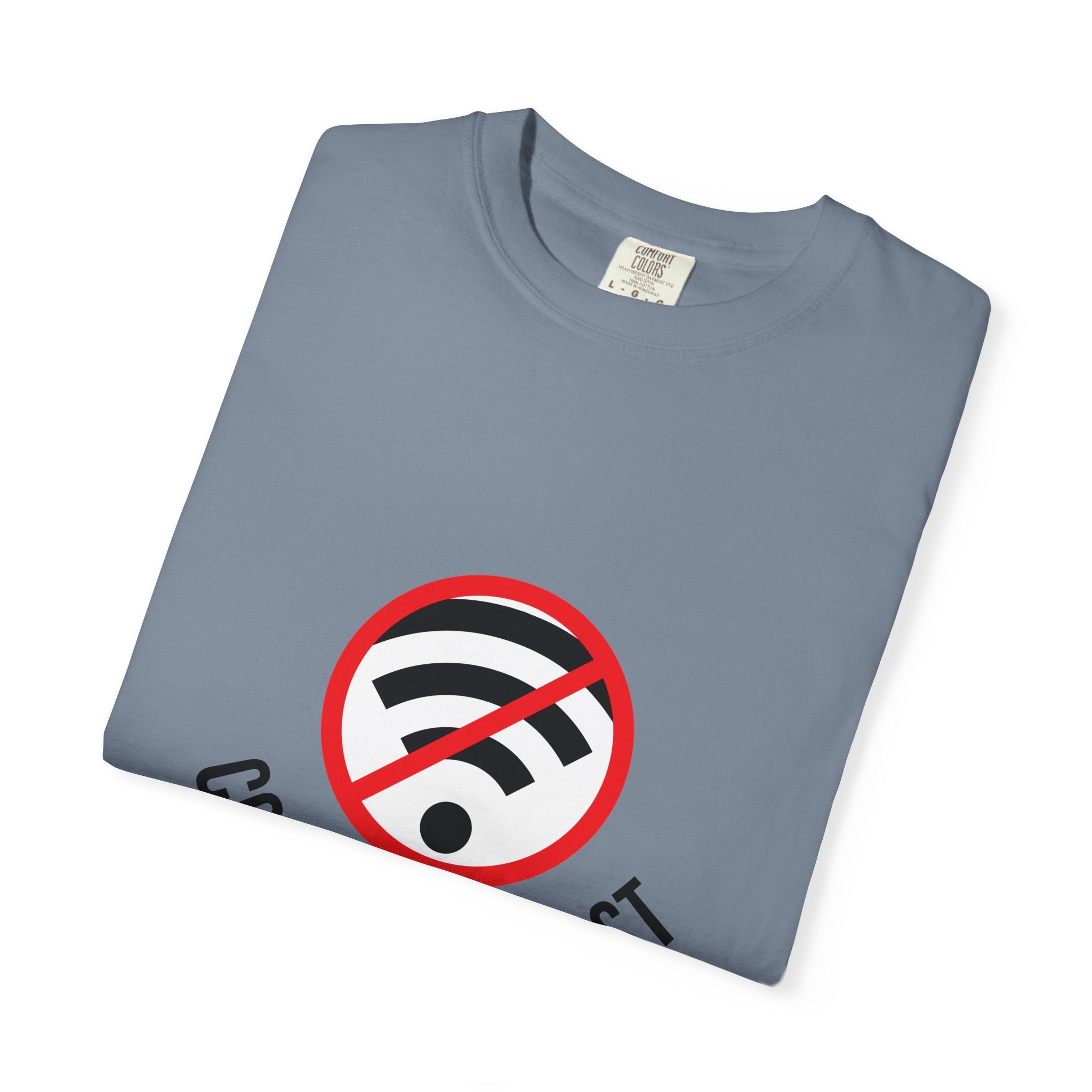Connection Lost T-Shirt — Retro No WiFi Graphic Tee