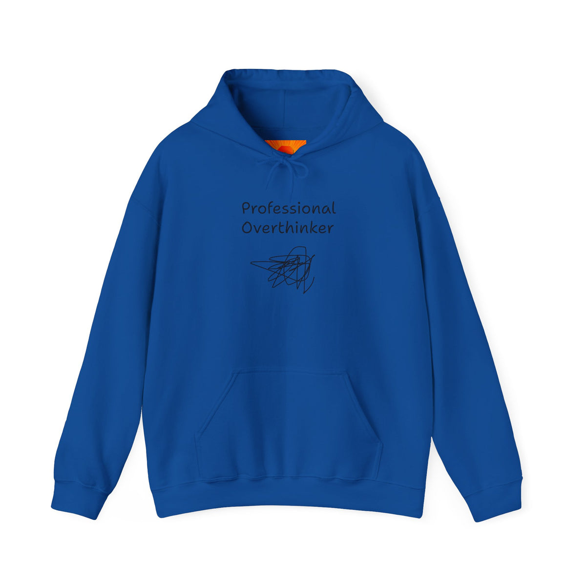 Professional Overthinker Hoodie — Funny Mental Health Humor Pullover