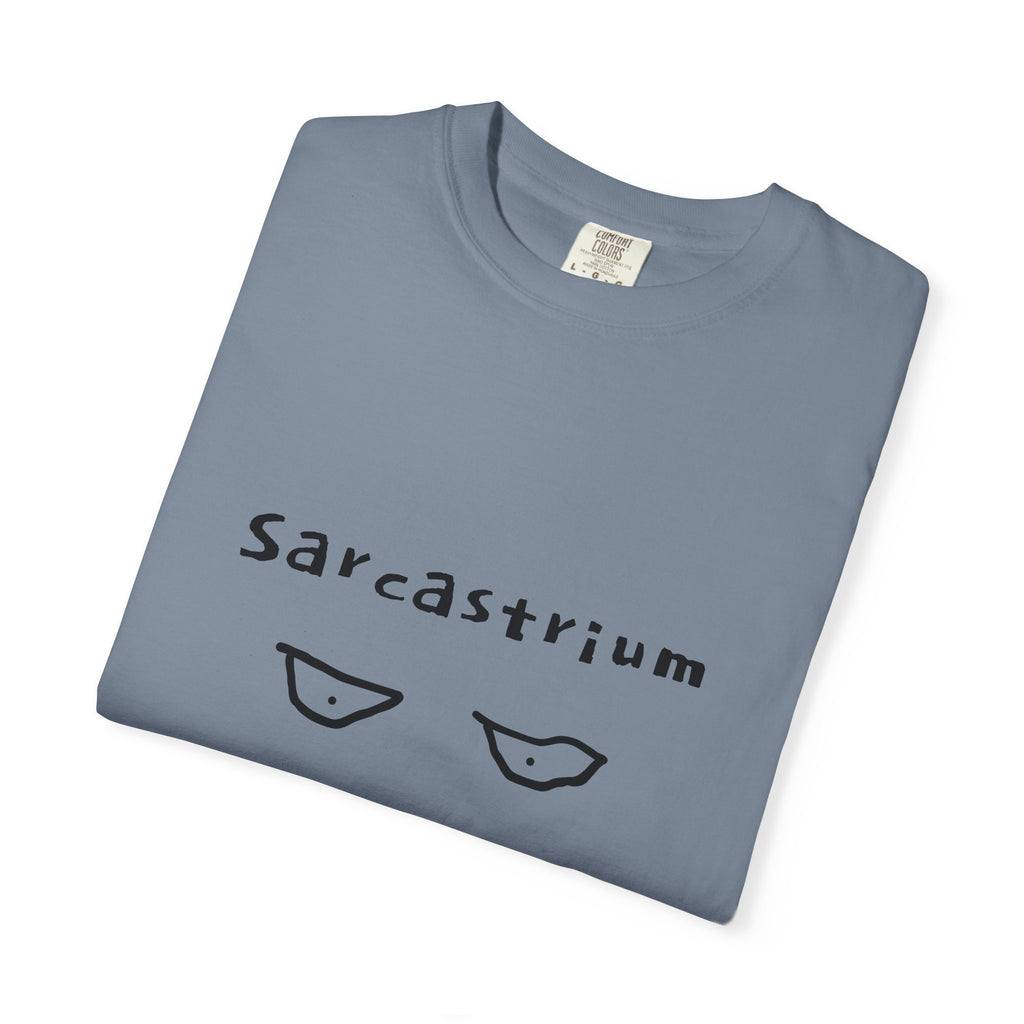 Sarcastrium World Tour T-Shirt — Funny Sarcastic Face Tee